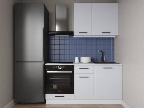 Кухонный гарнитур Смоки 1600 МДФ