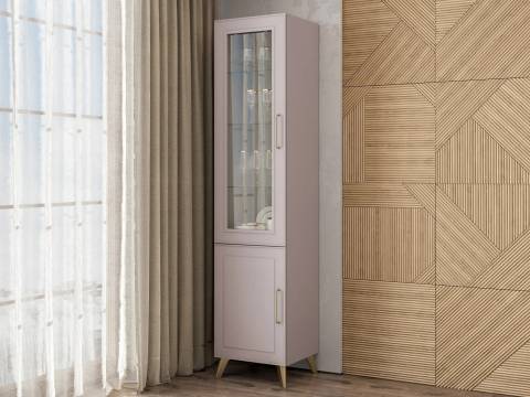 Пенал со стеклом Антеро ПС-500 с декоративными опорами