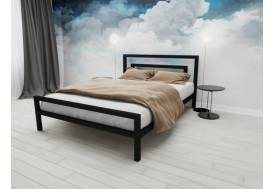 Кровать металлическая Куба 1800 черная