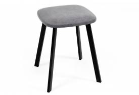 Табурет Крафт серый/черный - 4 шт