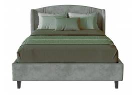 Кровать Севилья 1600 вариант 2 Тифани серый