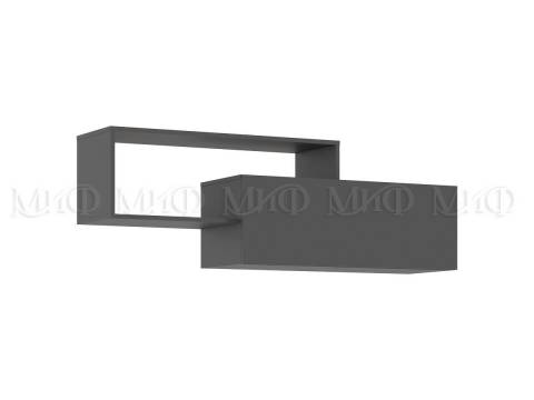 Полка 2-х ярусная Норд Графит