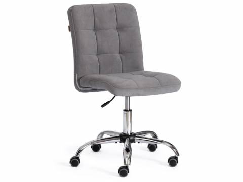 Кресло FIESTA флок серый