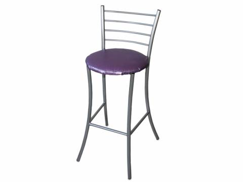 Стул Барный ДХ-2 обивка сиреневый