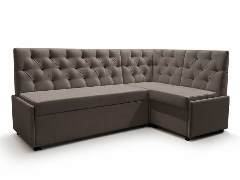 Угловой диван Призма каретная стяжка со спальным местом вивальди 8