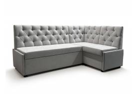 Угловой диван Призма каретная стяжка со спальным местом вивальди 14