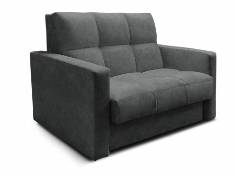 Диван Рэй 1200х2000 Клетка с прямыми подлокотниками вивальди 34