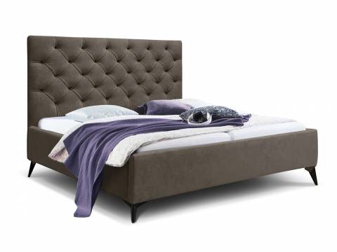 Кровать Фрейм 2000 Каретная стяжка высокие ножки с подъемом вивальди 8