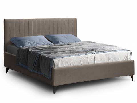 Кровать Фрейм 1600 Страйп высокие ножки с подъемом вивальди 8