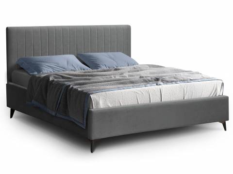 Кровать Фрейм 1800 Страйп высокие ножки с подъемом вивальди 34