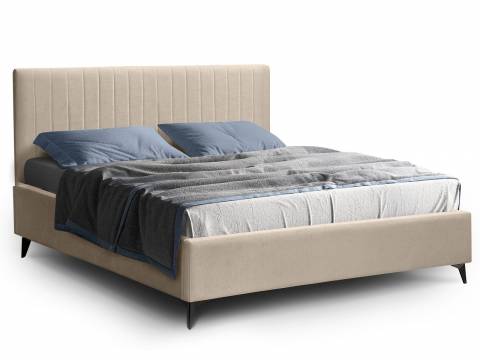 Кровать Фрейм 2000 Страйп высокие ножки без подъема вивальди 3