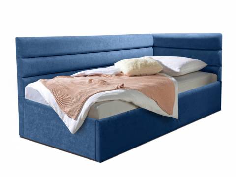 Кровать подростковая левая 800 Фрейм Модерн без подъема барон 15