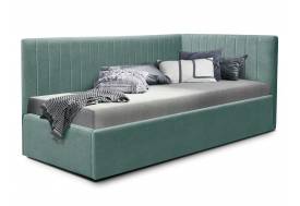 Кровать подростковая левая 800 Фрейм Страйп с подъемом вивальди 19