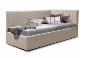 Кровать подростковая левая 900 Фрейм Страйп с подъемом вивальди 3