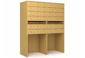 Шкаф картотечный на 36 ящиков Лц.ЩдК-36 Лицей