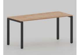 Стол с эффектом парения Лофт П-образные опоры черные ЛО.Кпп_6 600х1600 мм