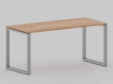 Стол с эффектом парения Лофт О-образные опоры серые ЛО.Кпо_6 600х1400 мм