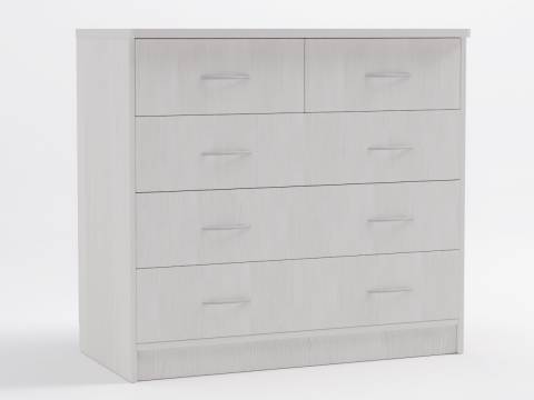 Комод 900 Дуэт Люкс с 5-ящиками Дуб бодега