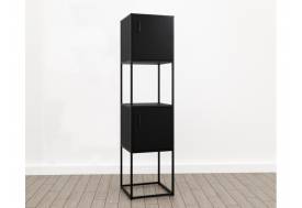 Стеллаж Куб (М-9) Лофт Черный