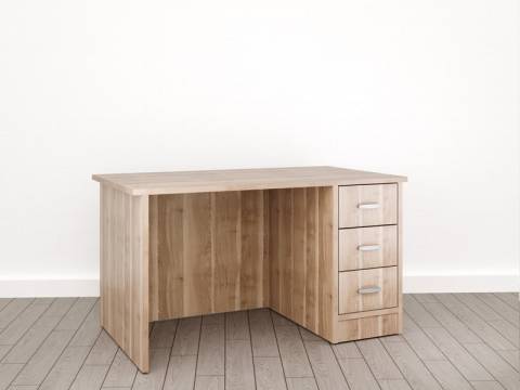 Стол прямой с тумбой (Б-3) Бизнес