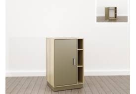 Тумба под кофемашину (О-16) Eclectic lite Дуб рокпайл-Мокко