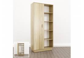 Шкаф комбинированный Левый (О-13) Eclectic lite одноцветный Дуб рокпайл