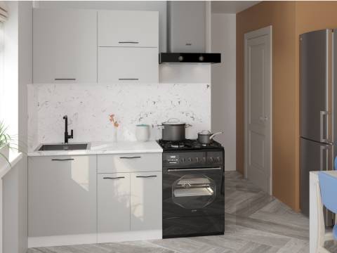 Кухонный гарнитур Шелли лайт 1200 мм