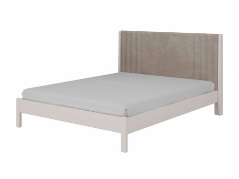 Кровать Нортан 1800 Льняной/светло-серый