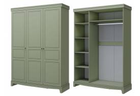 Шкаф распашной ШР-3 Лорето Зелёный самшит