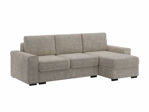 Диван Леон Вариант 4 жемчужно-серый