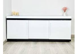 Экран под ванну МДФ Alt Black 1500 мм белый