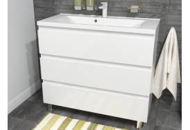 Тумба с раковиной Bali new 1000 напольная 3 ящика