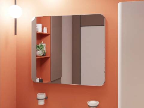 Зеркало навесное Kare Luxe 80