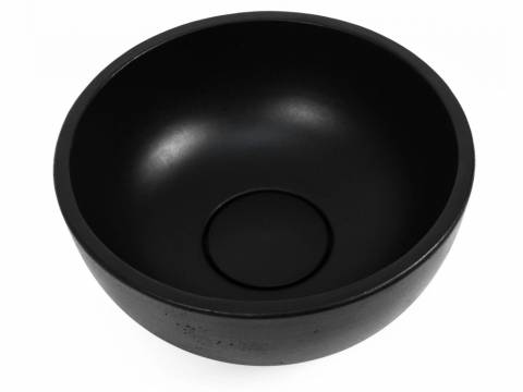 Раковина Uperwood Belfast бетонная черная