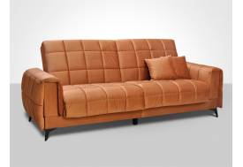 Диван Флирт 3 со съемным чехлом Фьере терра