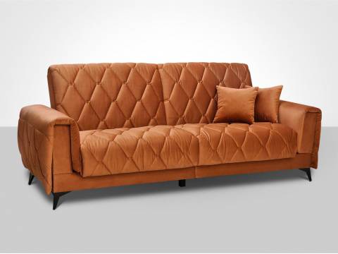 Диван Флирт 5 со съемным чехлом Фьере терра