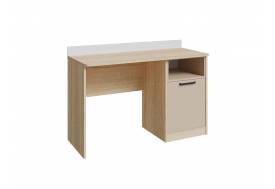 Стол письменный Твист Капучино/Белая шагрень