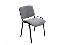 Стул ИЗО В-03 серый/черная рама