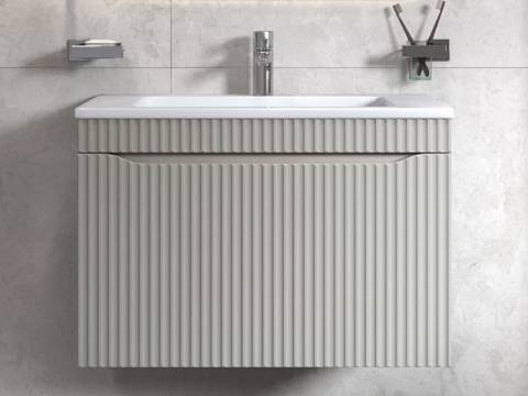 Тумба с раковиной Alba 800-0-1 Madera Modul навесная тирамису