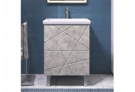 Тумба Geometry 600-0-2 Фостер бетон