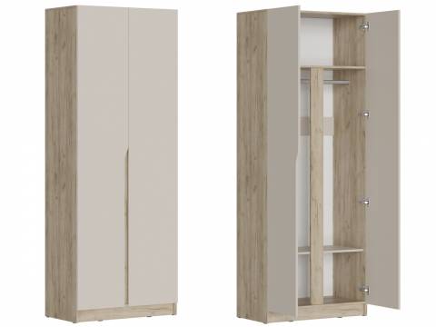 Шкаф двухстворчатый ШК-002 ЛДСП Лавена