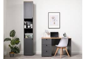 Домашний офис Остин Серый Графит