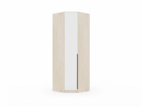 Шкаф Монблан New угловой Дуб сонома-Белый шагрень