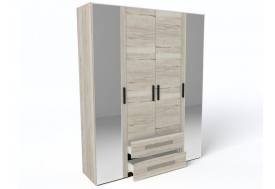 Шкаф 4-х дверный Мале