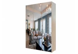 Шкаф Гранд ГШК/2-21-15-222 (двери тип 2) с тремя зеркалами