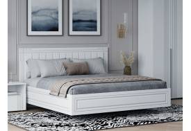 Кровать Вита 1200 белый лофт без основания