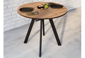 Стол обеденный Элип-2 Пластик дуб кера