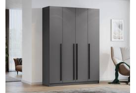 Шкаф Берген ШК-2000 Серый графит без зеркал