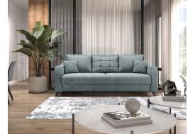 Прямой диван Бриз Newtone aqua blue