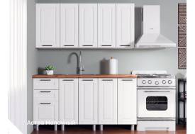 Кухонный гарнитур Астра 1600 мм Молочный